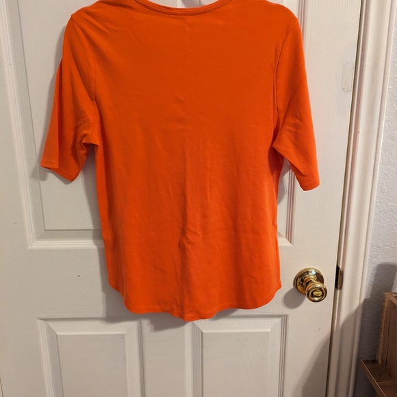 3/$15🧡 Time and Tru Women's Half Sleeve Top - Picture 8 of 9